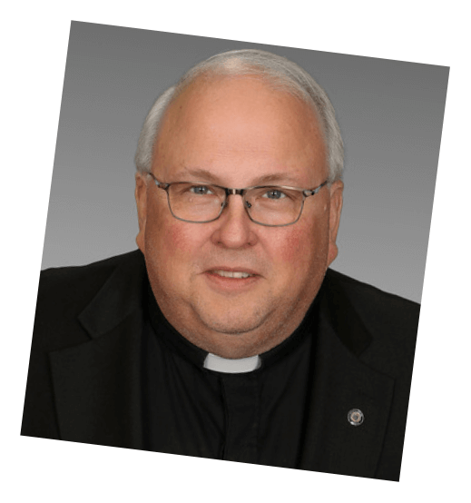 Photo of Father Robert Schreiner, STL, Chair of the Spiritual Commission of the Guild of Sister Annella Zervas, OSB.