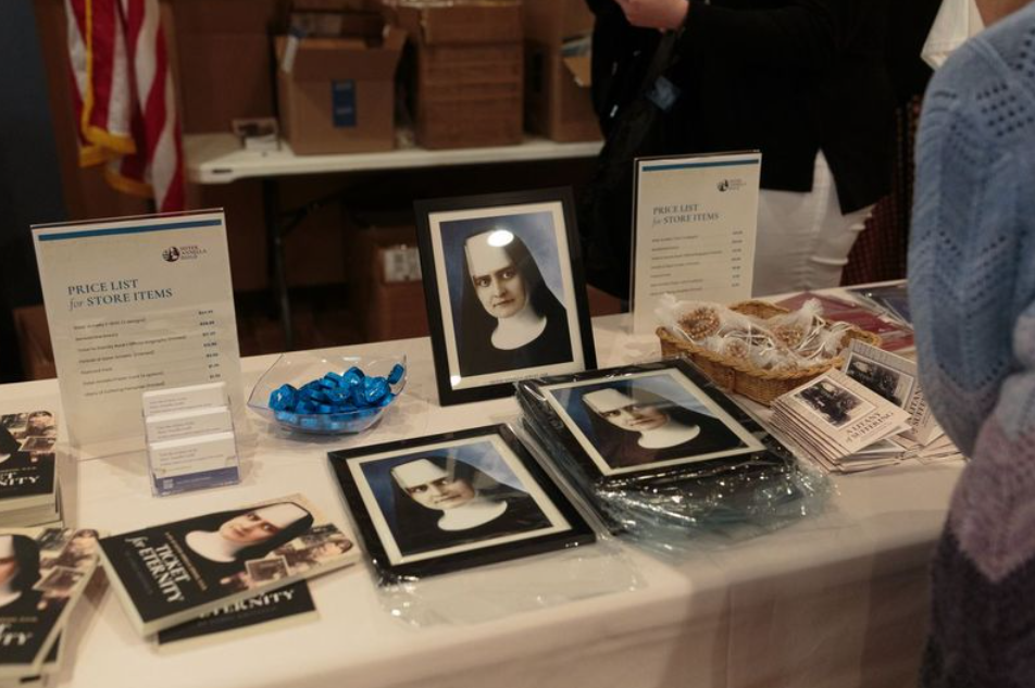 Monsignor David Baumgartner and Patrick Norton